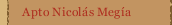 Apto Nicolás Megía